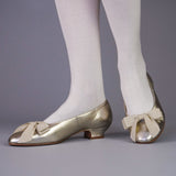 Waltz Edwardian Slipper (Gold)
