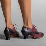 Londoner Edwardian Oxfords Wide (Cherry)