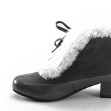 Alpen Retro Winter Booties (Brown/Ivory)