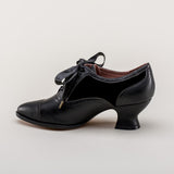 Lucille Edwardian Oxfords (Black/Black)