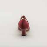 Mae Edwardian Shoes (Red)