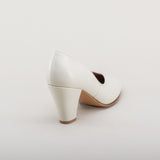 DEADSTOCK Marilyn 1940s Pumps (Ivory)