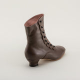 Renoir Victorian Button Boots (Brown)